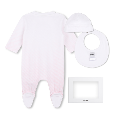 Pyjama-Set mit M&uuml;tze und L&auml;tzchen BOSS M&Auml;DCHEN