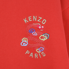 Gerades Kleid mit Stickereien KENZO KIDS 
                    M&Auml;DCHEN