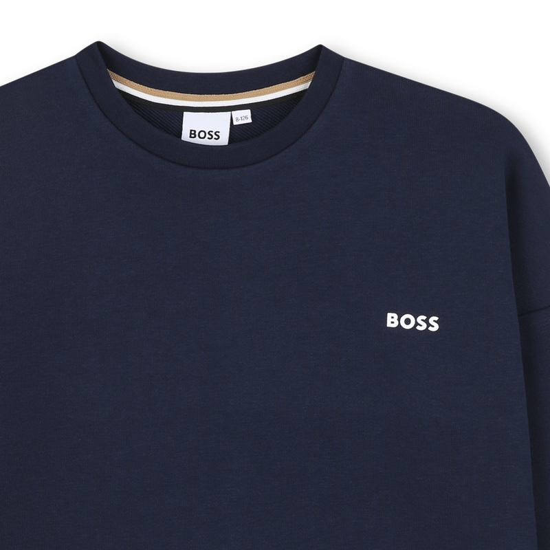 Rundhals-Sweatshirt uni BOSS 
                        JUNGE