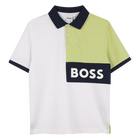 Polo und Shorts aus Baumwolle BOSS 
                    JUNGE