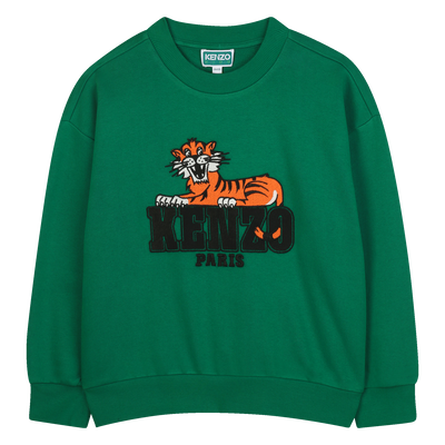 Sweatshirt aus Fleece KENZO KIDS JUNGE