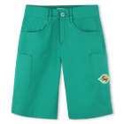 Kurze Cargohose aus Baumwolle KENZO KIDS 
                    JUNGE