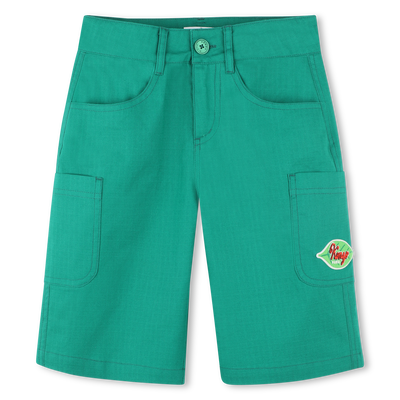 Kurze Cargohose aus Baumwolle KENZO KIDS JUNGE