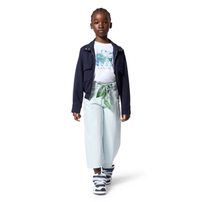 KURZ&Auml;RMELIGES T-SHIRT LANVIN M&Auml;DCHEN