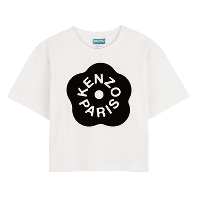 GEPR&Auml;GTES BEDRUCKTES T-SHIRT KENZO KIDS M&Auml;DCHEN