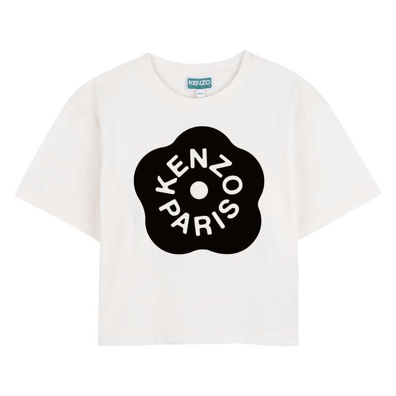 GEPR&Auml;GTES BEDRUCKTES T-SHIRT KENZO KIDS 
                        M&Auml;DCHEN