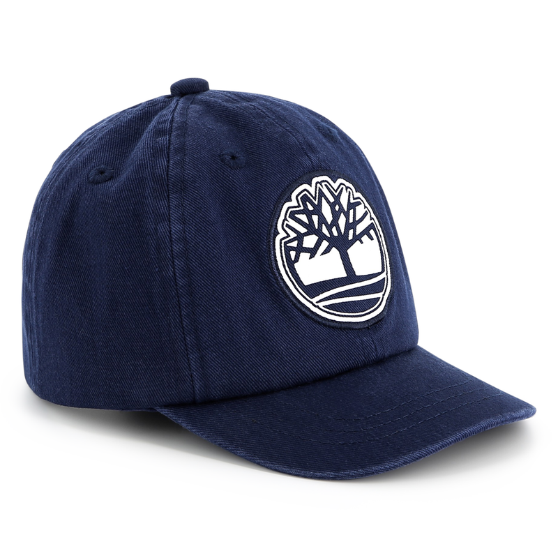 Kappe aus Twill mit Badge TIMBERLAND 
                        JUNGE