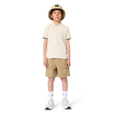 KURZ&Auml;RMELIGES POLOSHIRT BOSS JUNGE