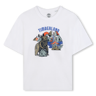 Kurz&auml;rmeliges T-Shirt aus Jersey TIMBERLAND 
                    JUNGE