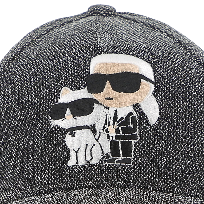 Kappe mit verstellbarem verschluss KARL LAGERFELD KIDS 
                        M&Auml;DCHEN
