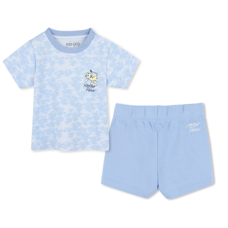 Set aus Shorts und T-Shirt KENZO KIDS 
                        JUNGE