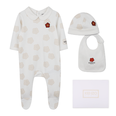 Pyjama-Set mit M&uuml;tze und L&auml;tzchen KENZO KIDS UNISEX