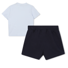 T-Shirt und Shorts mit Druck BOSS 
                    JUNGE