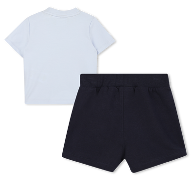 T-Shirt und Shorts mit Druck BOSS JUNGE