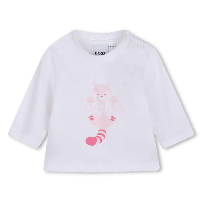 Langarmshirt BOSS 
                        M&Auml;DCHEN