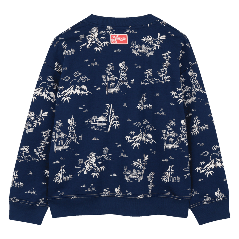 FLEECE-SWEATSHIRT KENZO KIDS 
                        JUNGE