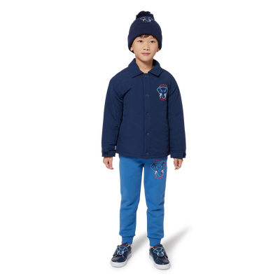 Jacke mit Druckknöpfen KENZO KIDS JUNGE