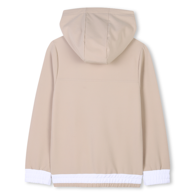 Sweatshirt aus 2 Materialien BOSS 
                        JUNGE