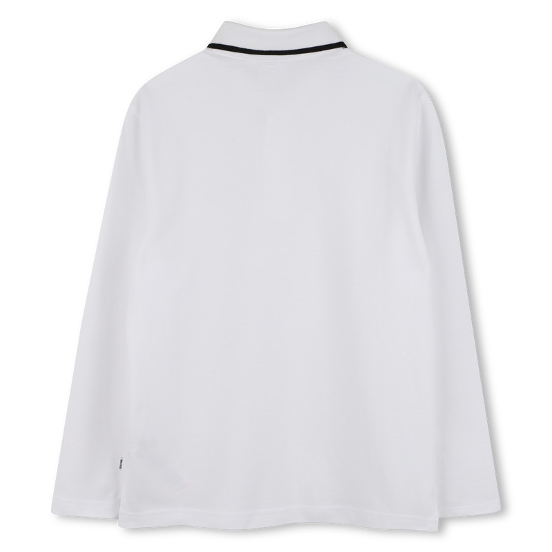 Lang&auml;rmeliges Poloshirt BOSS 
                        JUNGE