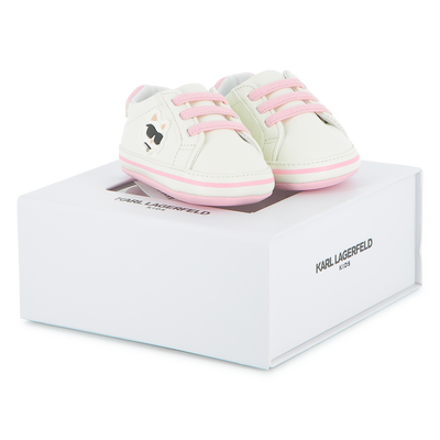 Kunst-Sneaker KARL LAGERFELD KIDS M&Auml;DCHEN