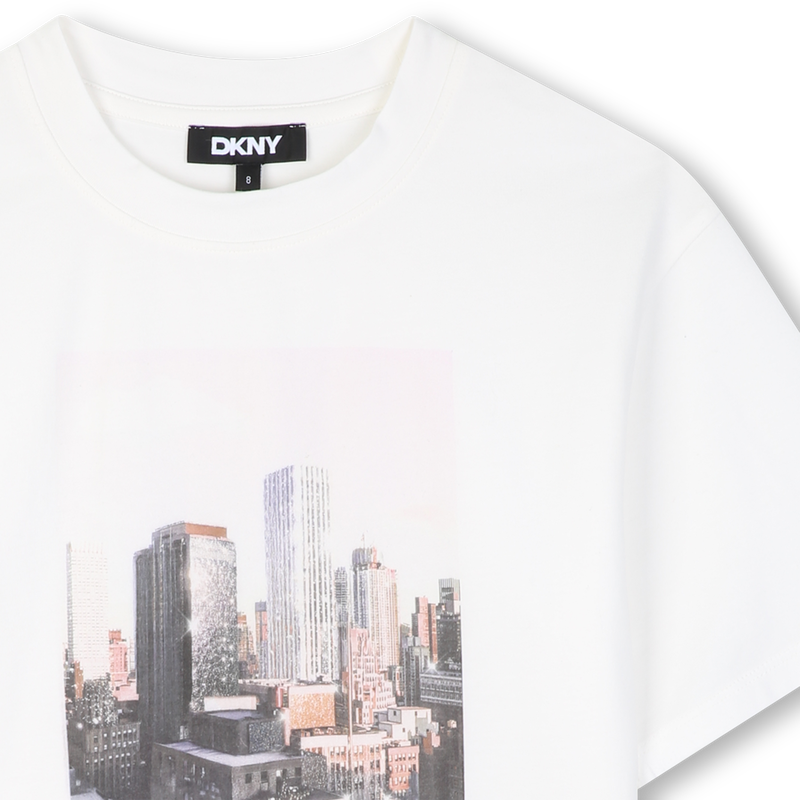 T-Shirt mit kurzen &Auml;rmeln DKNY 
                        M&Auml;DCHEN