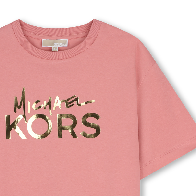 T-Shirt mit kurzen &Auml;rmeln MICHAEL KORS 
                        M&Auml;DCHEN