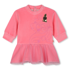 Kleid aus zwei Materialien BILLIEBLUSH 
                    M&Auml;DCHEN