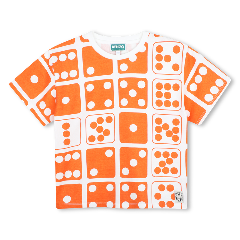 T-Shirt mit kurzen &Auml;rmeln KENZO KIDS 
                        UNISEX