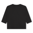 Baumwoll-Langarmshirt BOSS 
                    JUNGE