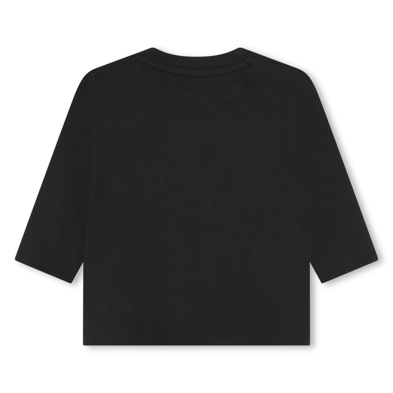 Baumwoll-Langarmshirt BOSS 
                        JUNGE