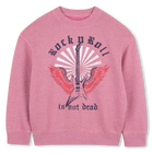 Meliertes Sweatshirt, WILDE ROSE, hi-res
