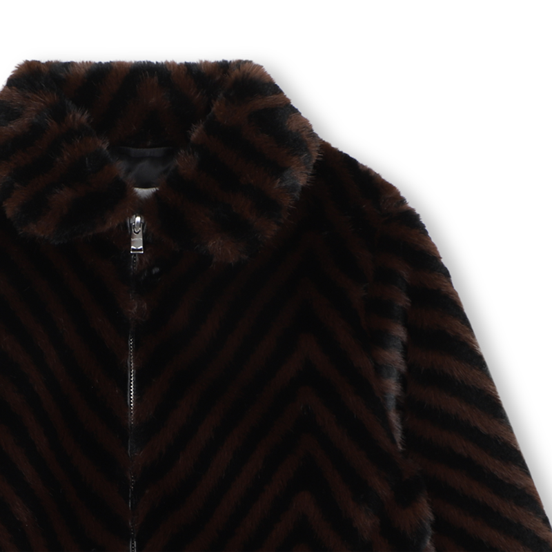 Flauschige Fleecejacke LANVIN 
                        M&Auml;DCHEN