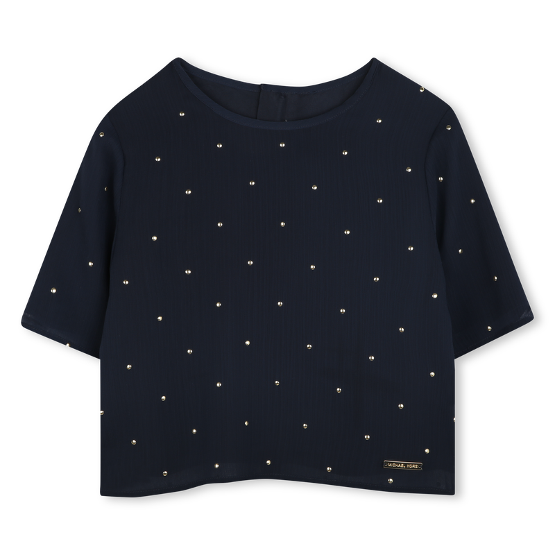 Kurz&auml;rmelige Bluse MICHAEL KORS 
                        M&Auml;DCHEN