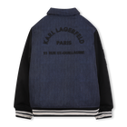 Bomberjacke aus Polyester KARL LAGERFELD KIDS 
                    JUNGE