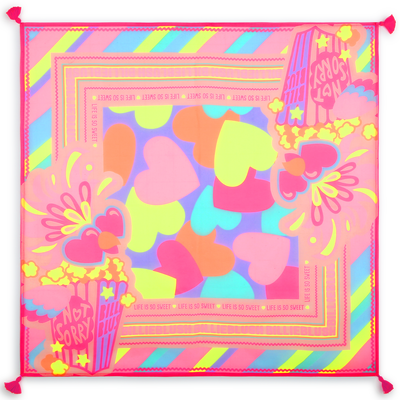 Carr&eacute; mit Druck BILLIEBLUSH M&Auml;DCHEN