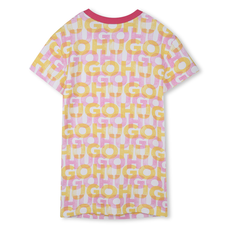 Sweatkleid mit Logomuster HUGO 
                        M&Auml;DCHEN