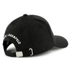 Verstellbares Baumwoll-Cap KARL LAGERFELD KIDS 
                    JUNGE