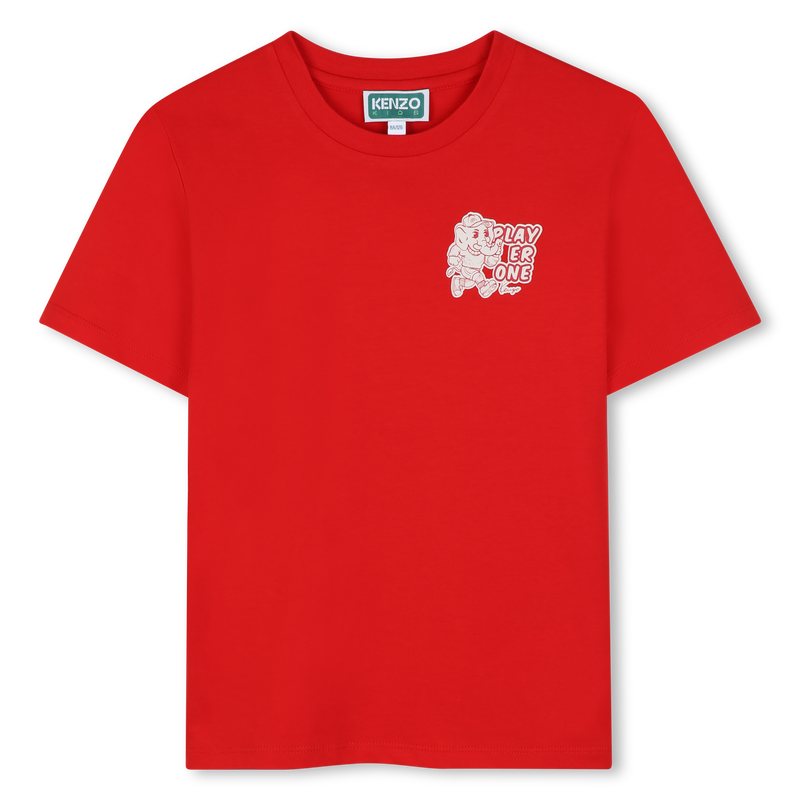 T-Shirt mit kurzen &Auml;rmeln KENZO KIDS 
                        JUNGE
