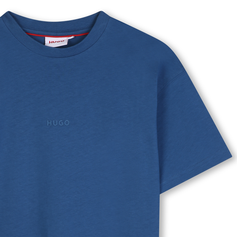 T-Shirt mit kurzen &Auml;rmeln HUGO 
                        JUNGE