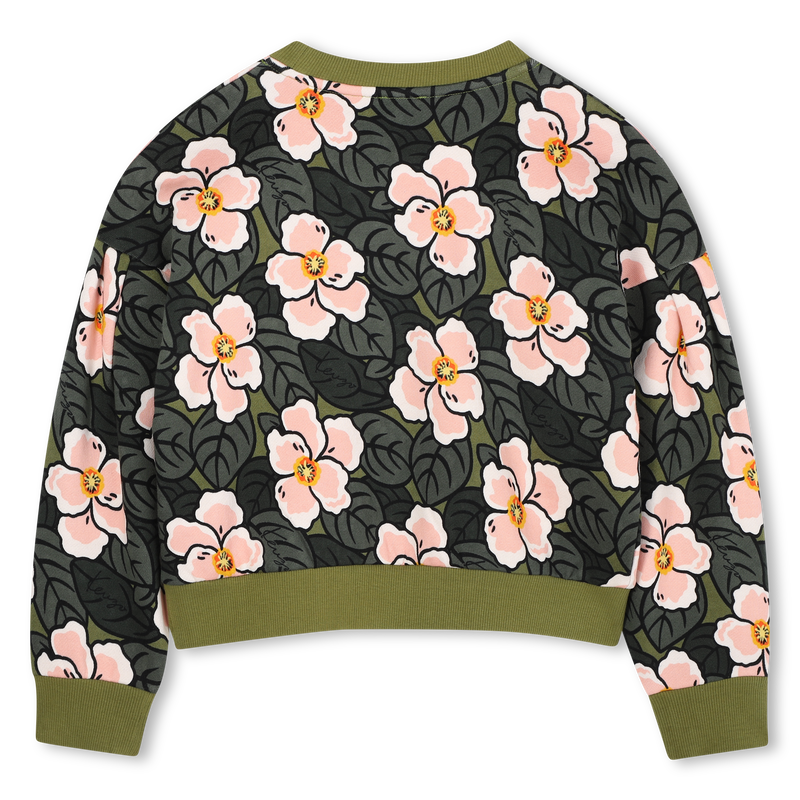 Sweatshirt aus Fleece KENZO KIDS 
                        M&Auml;DCHEN