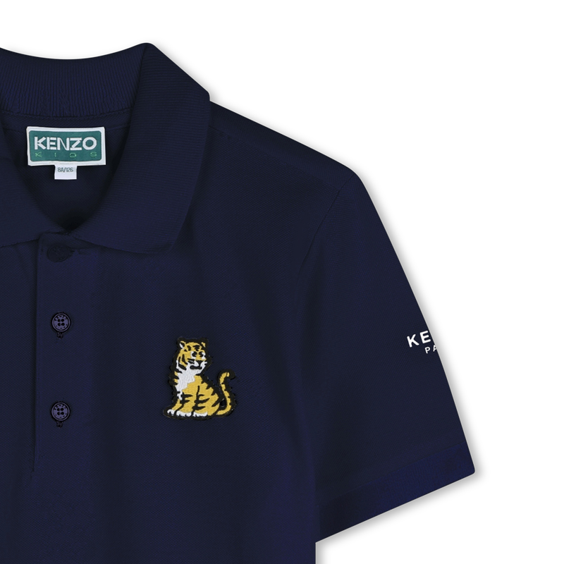 Kurz&auml;rmeliges Poloshirt KENZO KIDS 
                        UNISEX