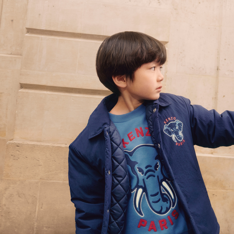 Jacke mit Druckkn&ouml;pfen KENZO KIDS 
                        JUNGE