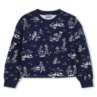 Fleece-sweatshirt KENZO KIDS 
                    M&Auml;DCHEN