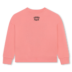 Besticktes Baumwoll-Sweatshirt KENZO KIDS 
                    M&Auml;DCHEN