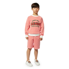 Gestreifte Baumwoll-Bermudas KENZO KIDS 
                    JUNGE