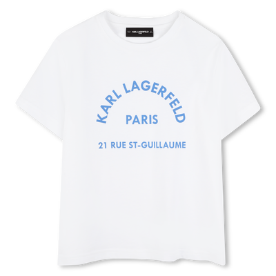 Kurzarm-T-Shirt KARL LAGERFELD KIDS JUNGE