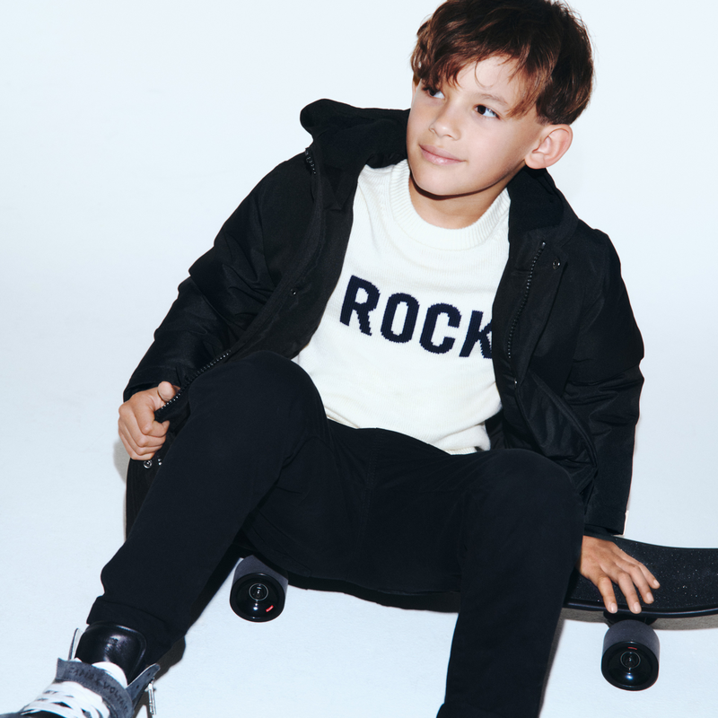 Wasserabweisender Kapuzenparka ZADIG & VOLTAIRE 
                        JUNGE