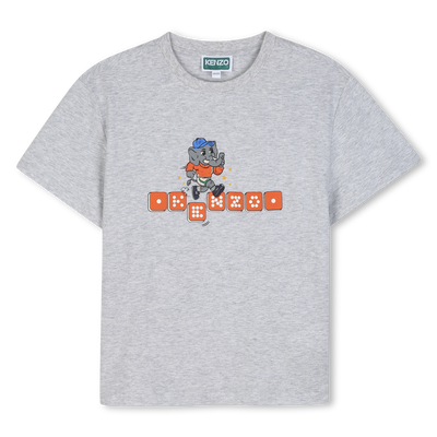 T-Shirt mit kurzen &Auml;rmeln KENZO KIDS UNISEX