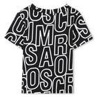 Kurzes, bedrucktes T-Shirt MARC JACOBS 
                    M&Auml;DCHEN