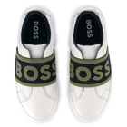 Stretchsneaker aus 2 Materialien BOSS 
                    JUNGE